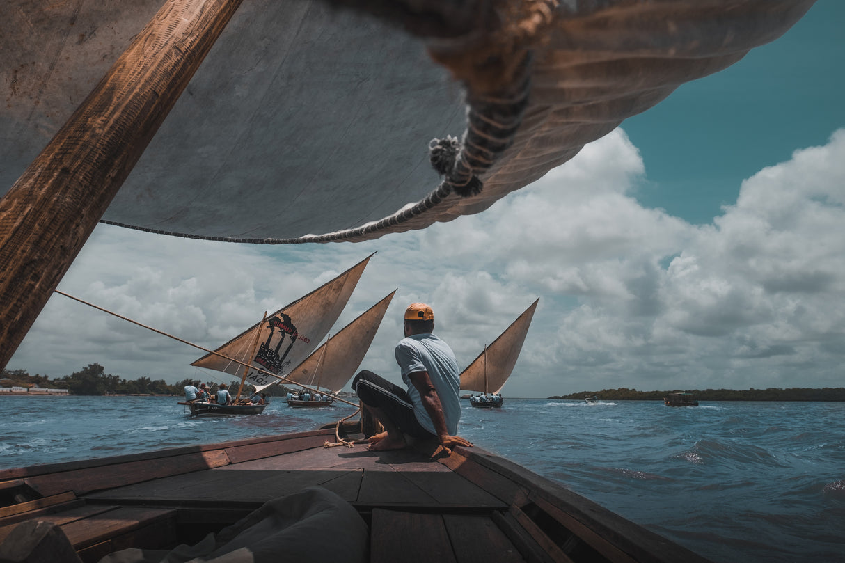 Dhow Race Poster och Canvastavla