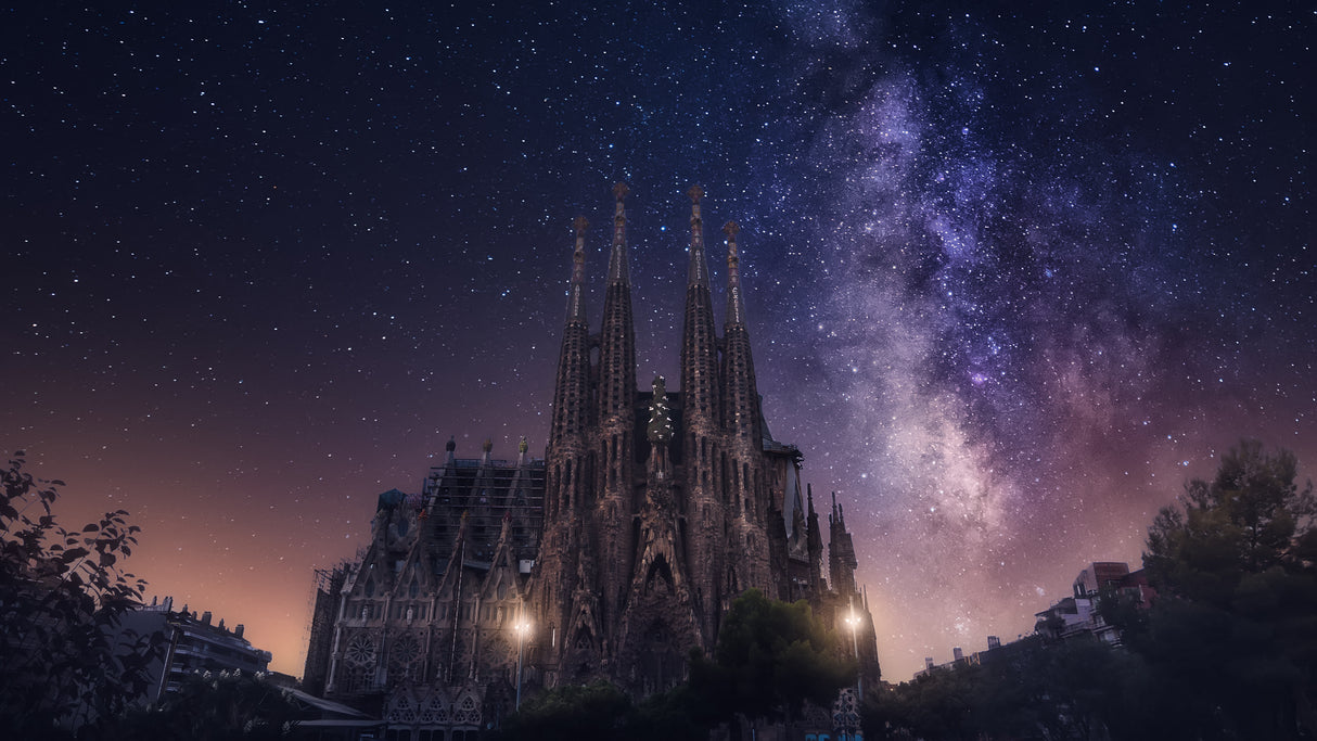 Sagrada Familia Poster och Canvastavla