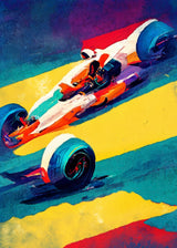 Formula 1 sport art Poster och Canvastavla