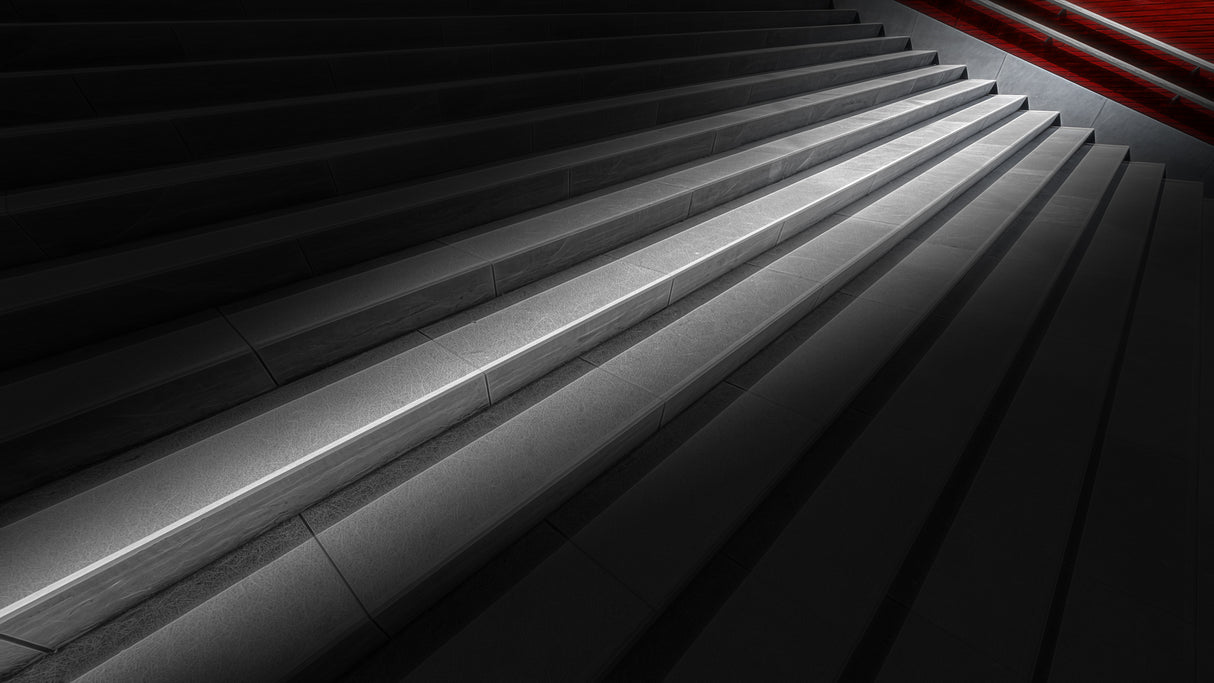 Long stairs Poster och Canvastavla