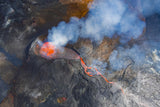 Fagradalsfjall Volcano Poster och Canvastavla