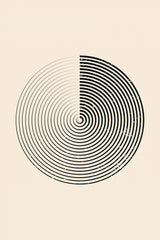 Boho Minimal Shapes #1 Poster och Canvastavla