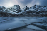 Ice craking Poster och Canvastavla