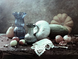 still life with blue vase Poster och Canvastavla