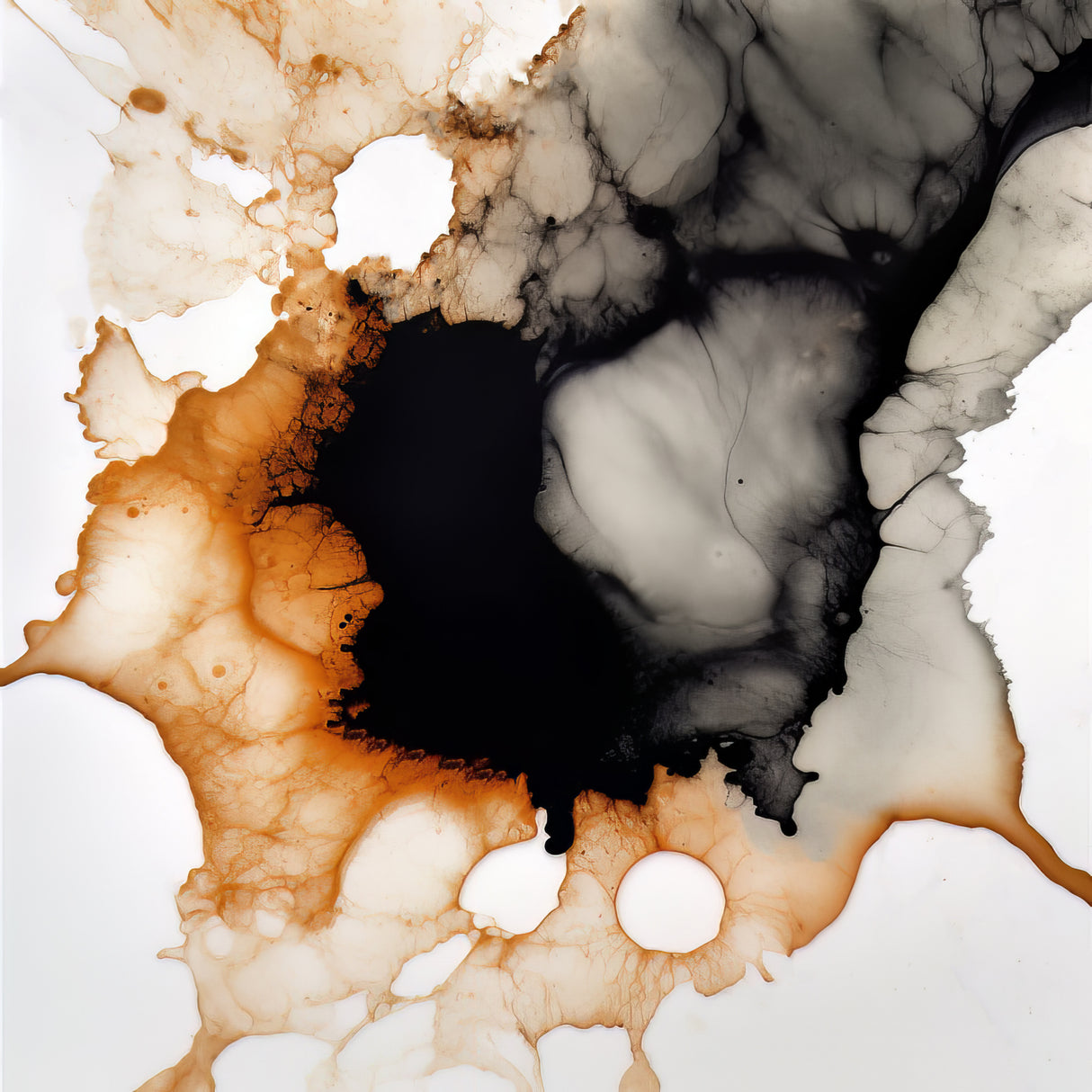 Dreamy Ink Poster och Canvastavla