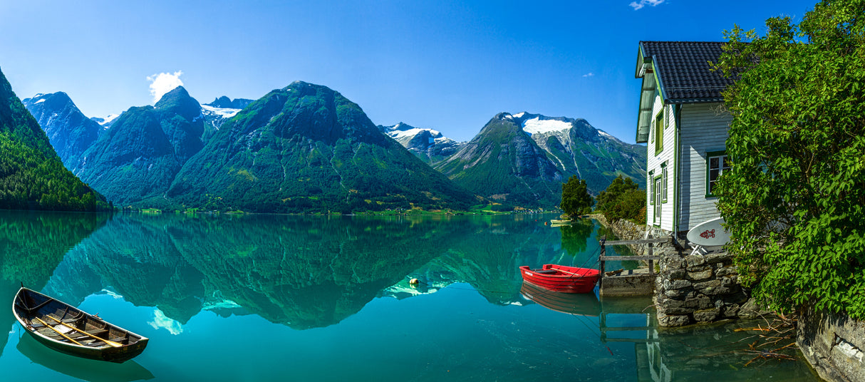 The Glacier Lake Poster och Canvastavla