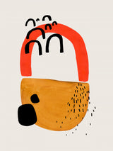 Sunset Birds Poster och Canvastavla