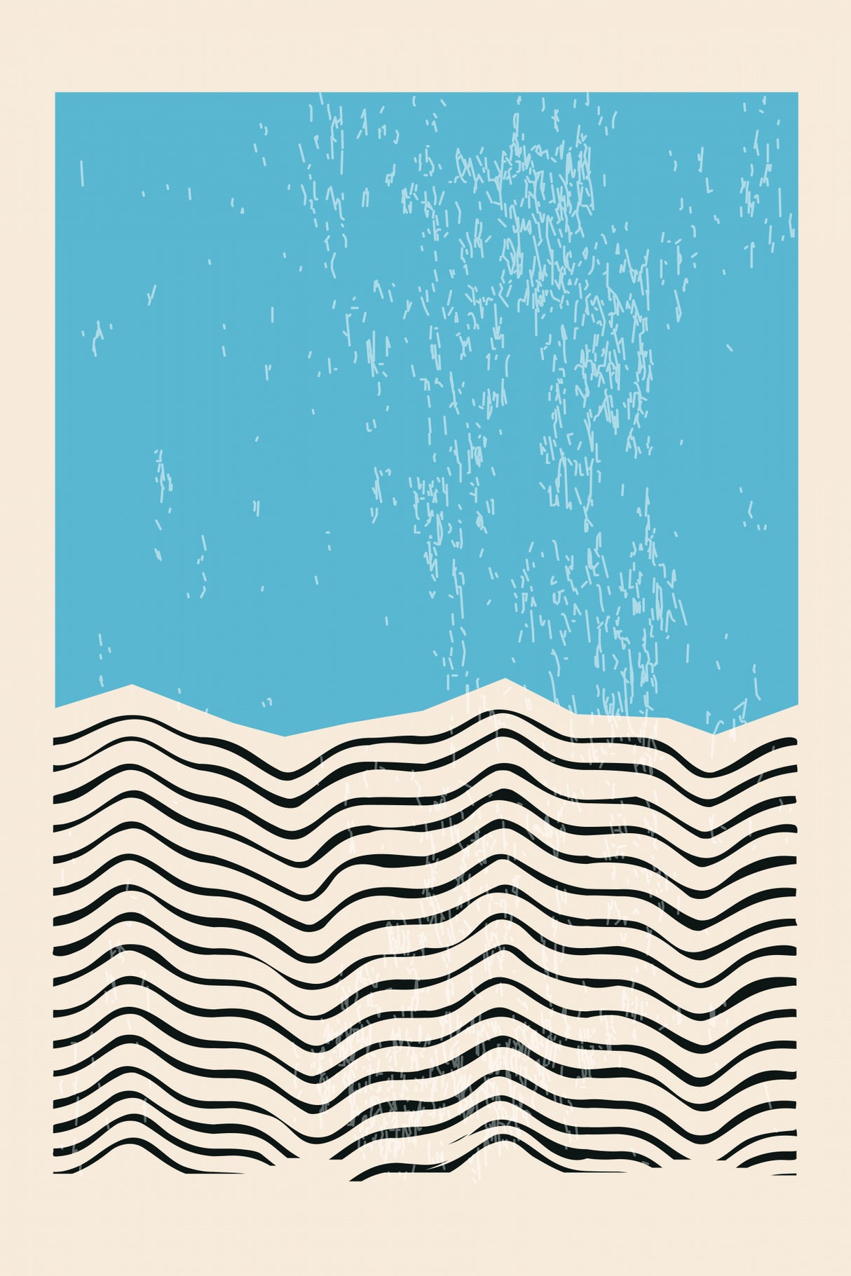Minimal Abstract Set #2 Poster och Canvastavla