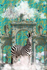Zebra Adventures Poster och Canvastavla