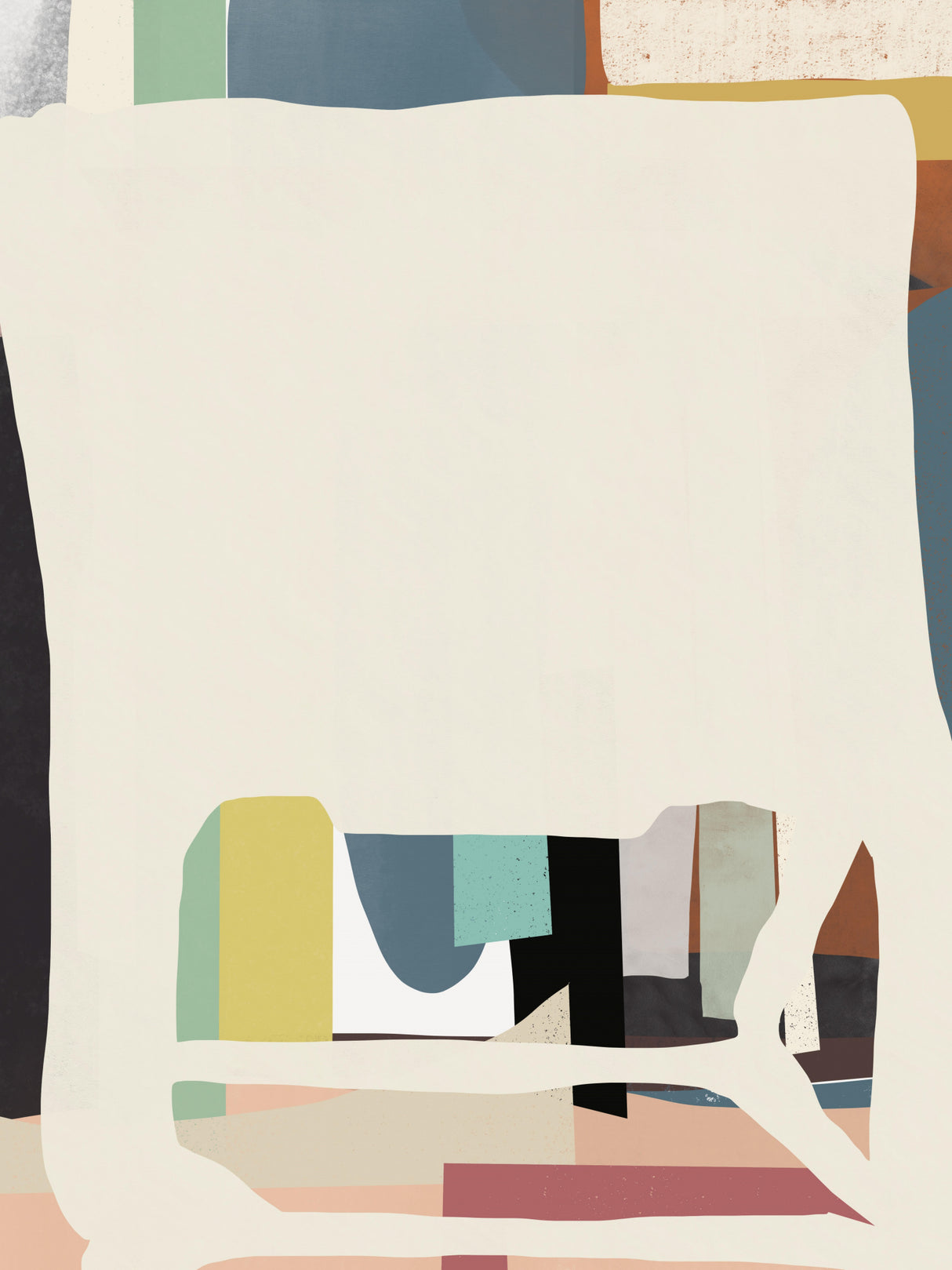 Cut out abstract Poster och Canvastavla