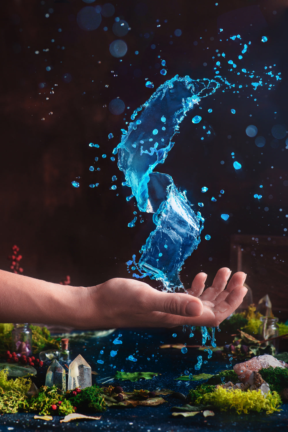 Charm of Clear Water Poster och Canvastavla