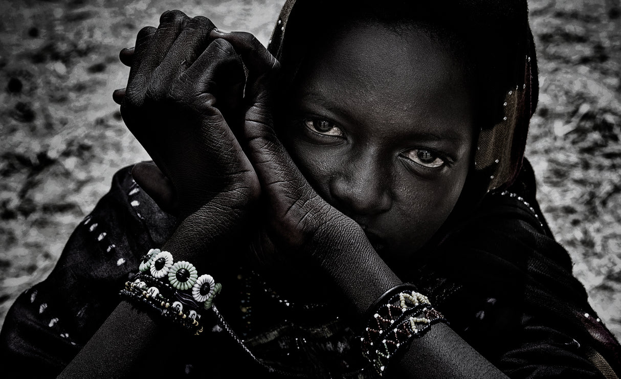 Girl from Niger. Poster och Canvastavla