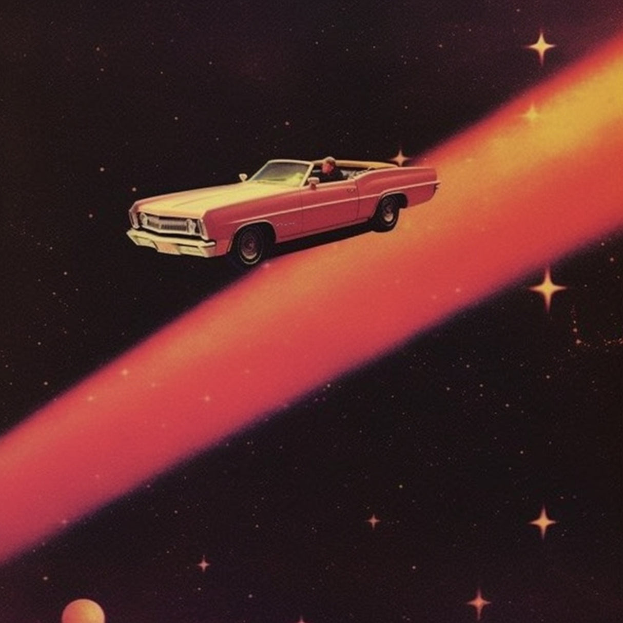 Pink Convertible No. 5 Poster och Canvastavla