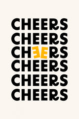 Cheers Poster och Canvastavla