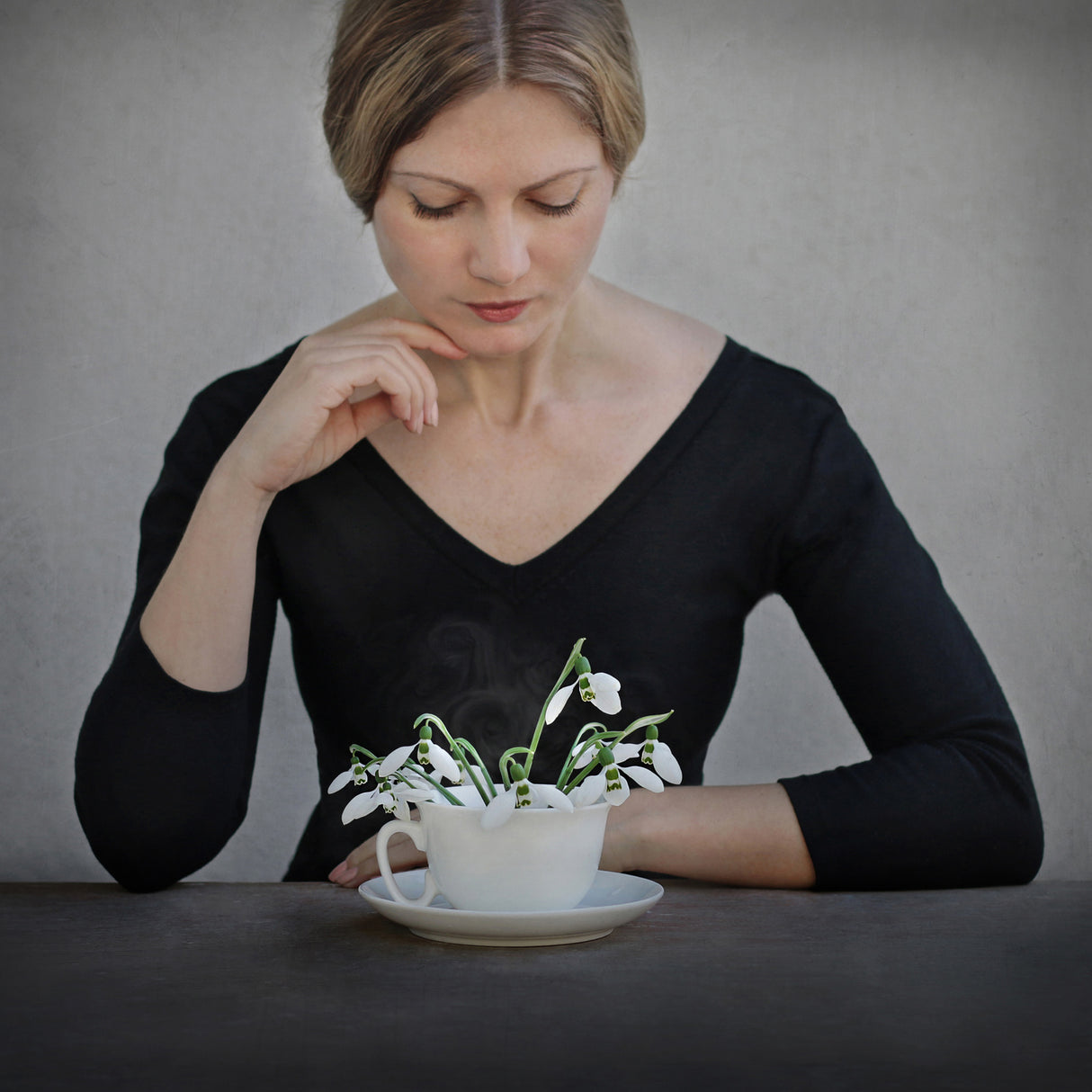 Spring Tea Poster och Canvastavla