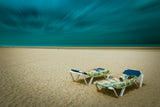 Sun beds Poster och Canvastavla