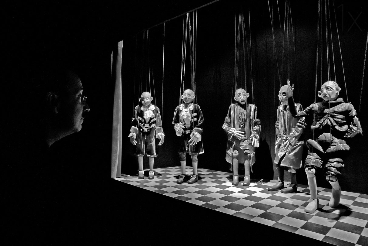 The Puppet´s observer Poster och Canvastavla