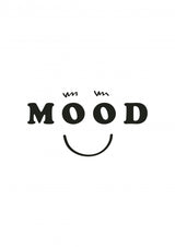 Mood Poster och Canvastavla
