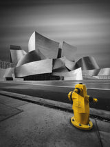 Walt Disney Concert Hall Poster och Canvastavla