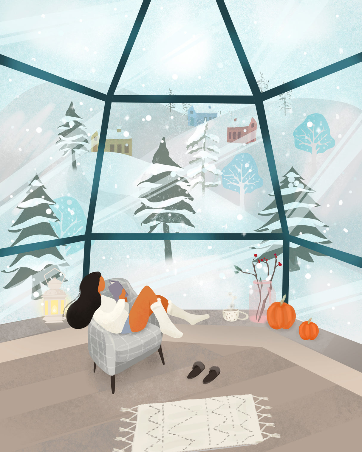 Winter Wonderland Poster och Canvastavla