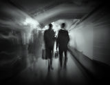 Moscow metro - light Poster och Canvastavla
