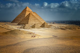 The Pyramids of Giza Poster och Canvastavla