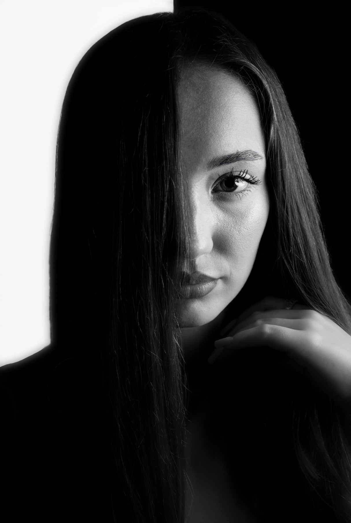 Black and White Poster och Canvastavla