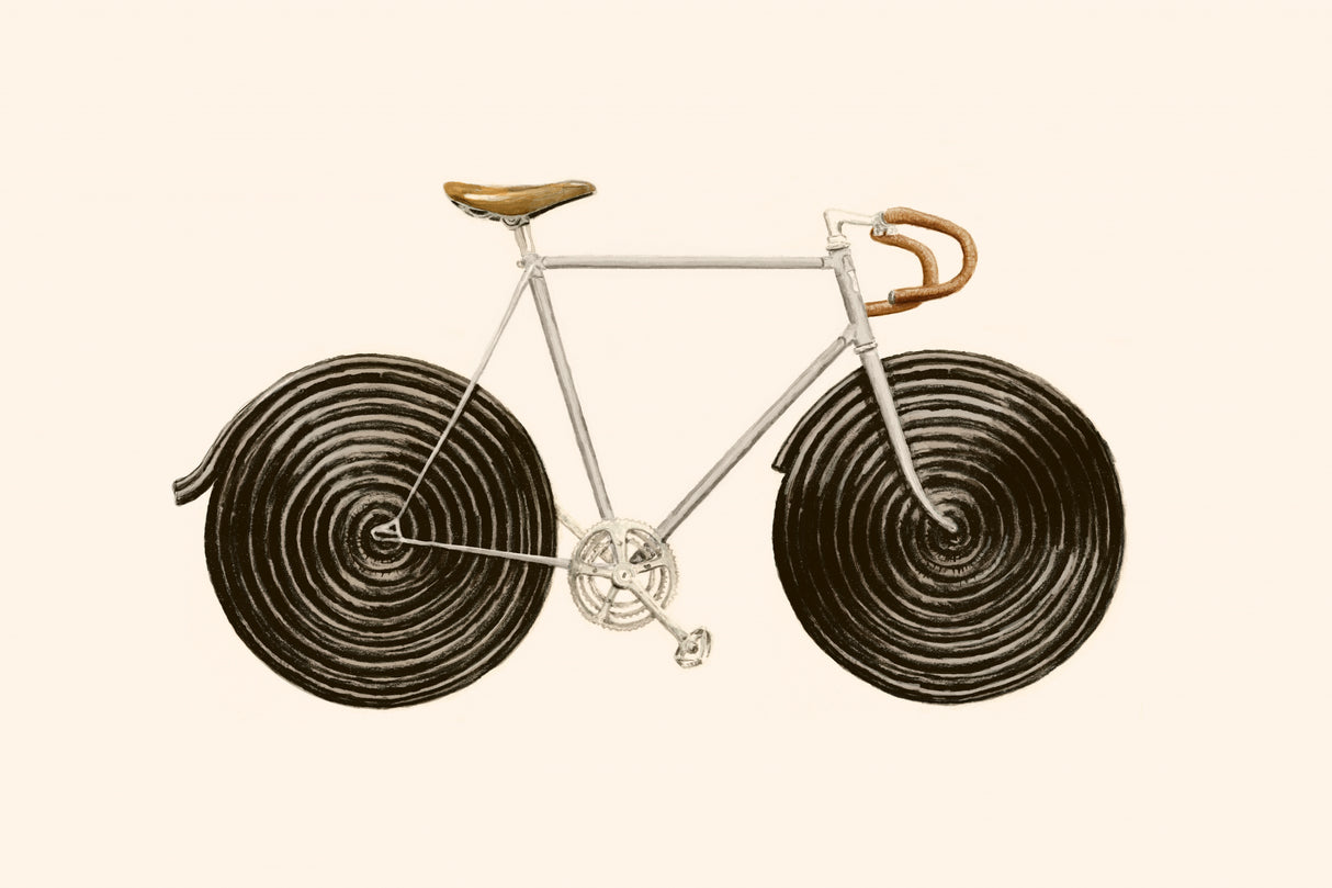 Licorice Bike Poster och Canvastavla