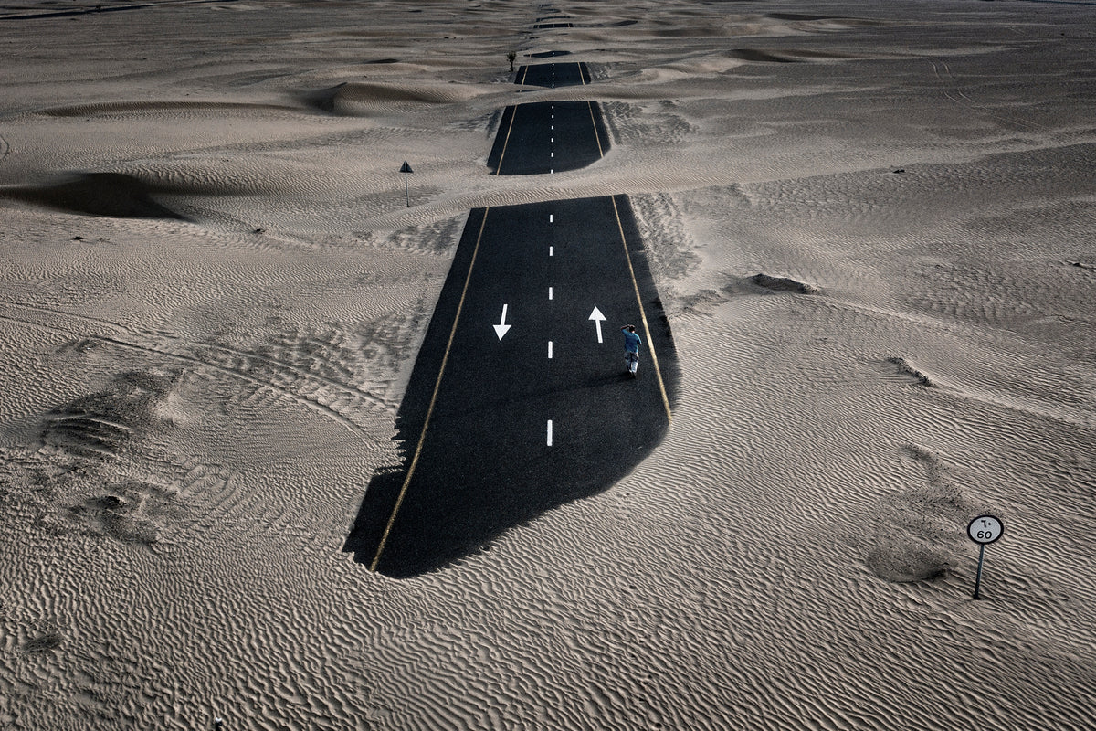 Hard Road Poster och Canvastavla