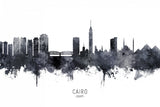 Cairo Egypt Skyline Poster och Canvastavla