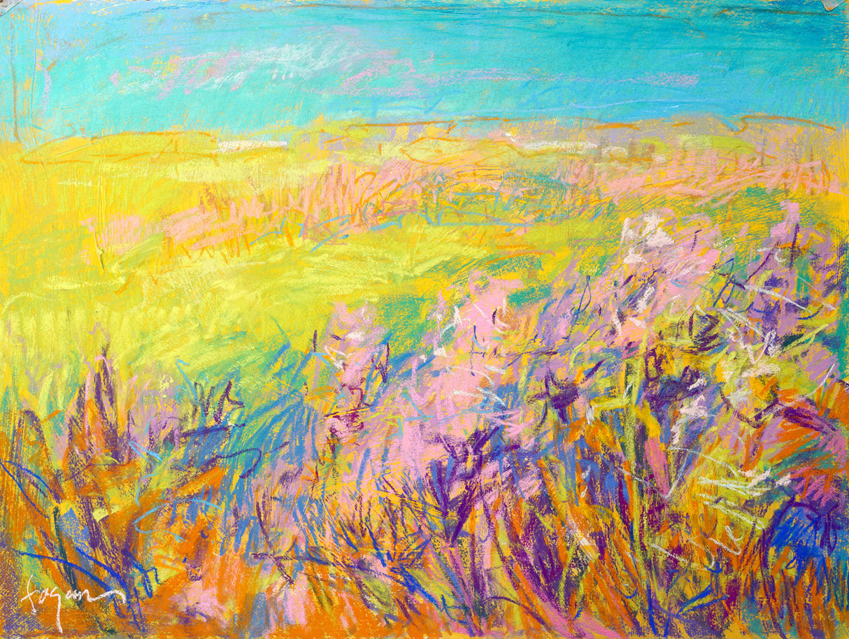 Butterfly Meadow Poster och Canvastavla