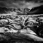 The Black Glacier Poster och Canvastavla