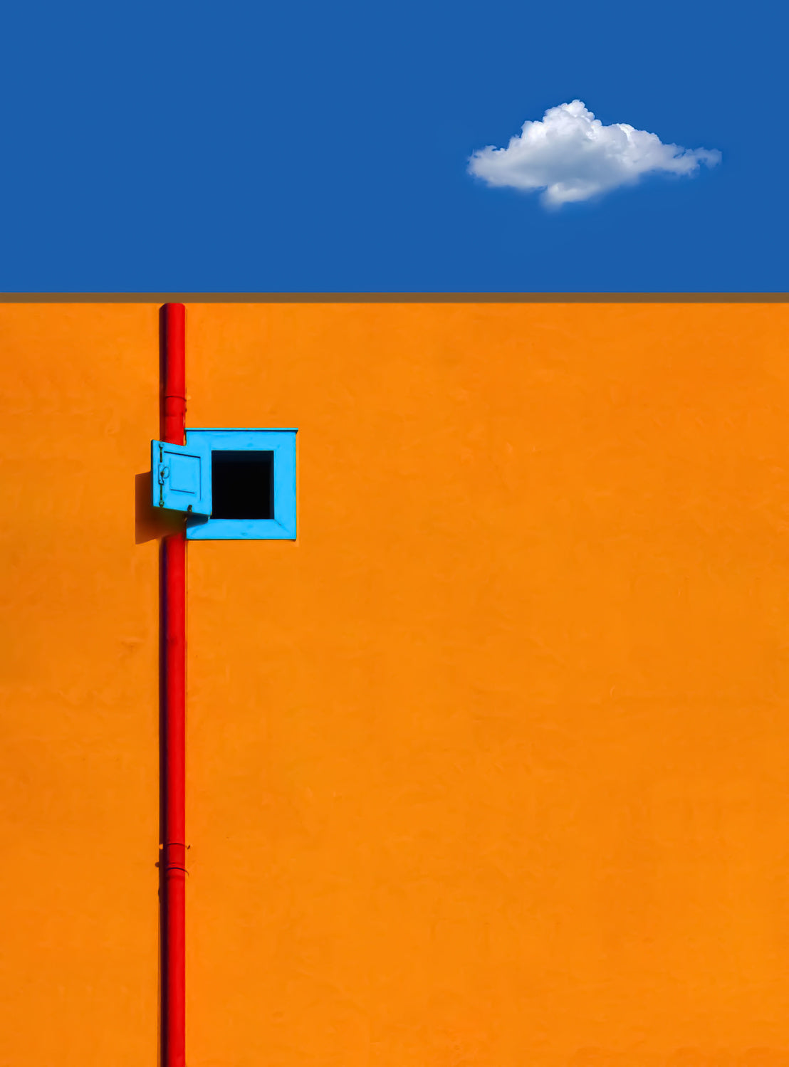 The red pipe Poster och Canvastavla
