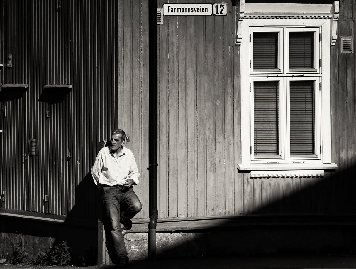 Farmannsveien street Poster och Canvastavla