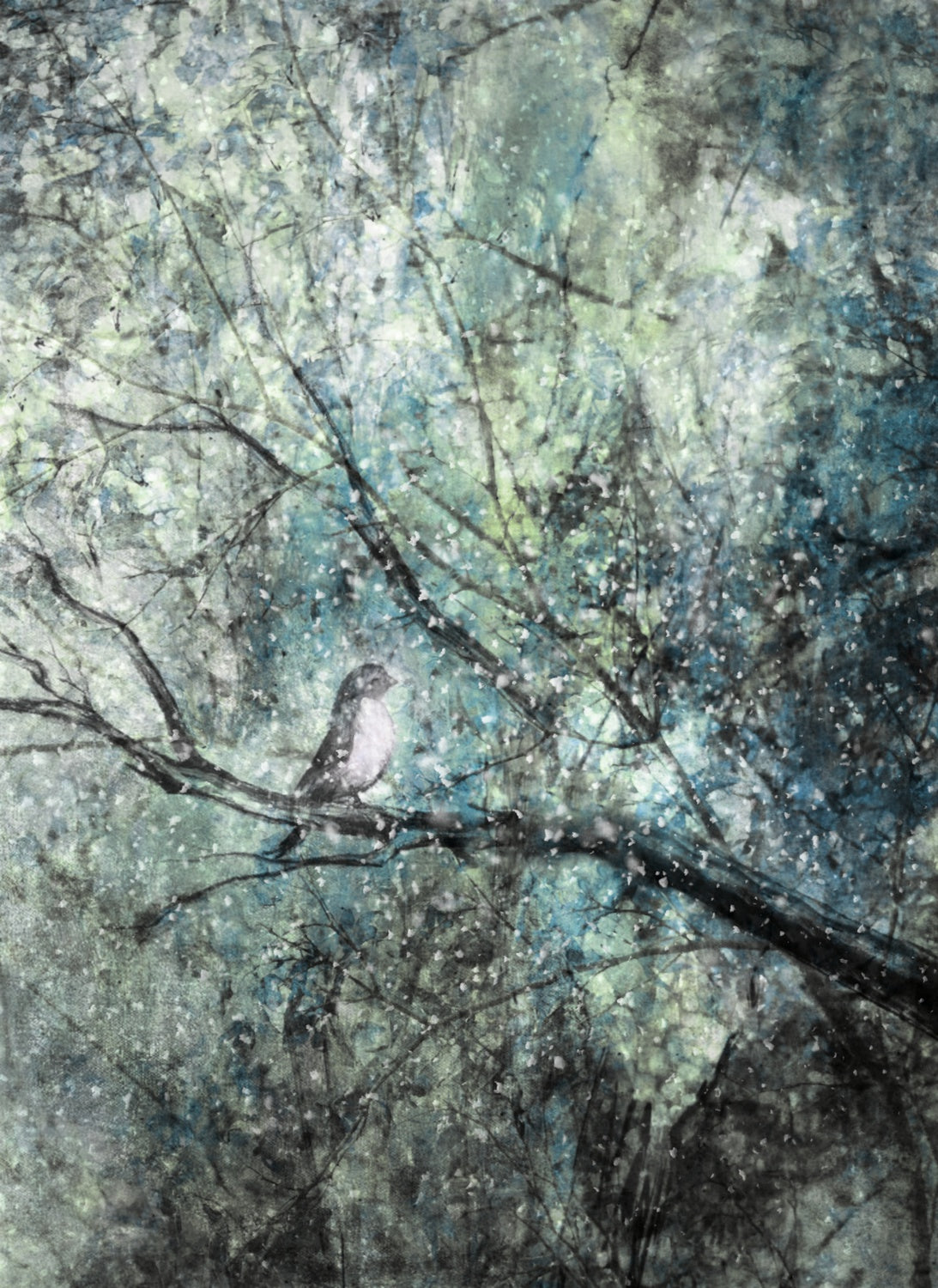The Silence Of The Snow Poster och Canvastavla
