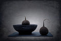 Simply Black. Zen serie . Poster och Canvastavla