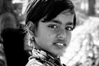 A girl with a necklace Poster och Canvastavla