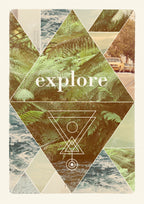 Explore Ii   A1 Poster och Canvastavla