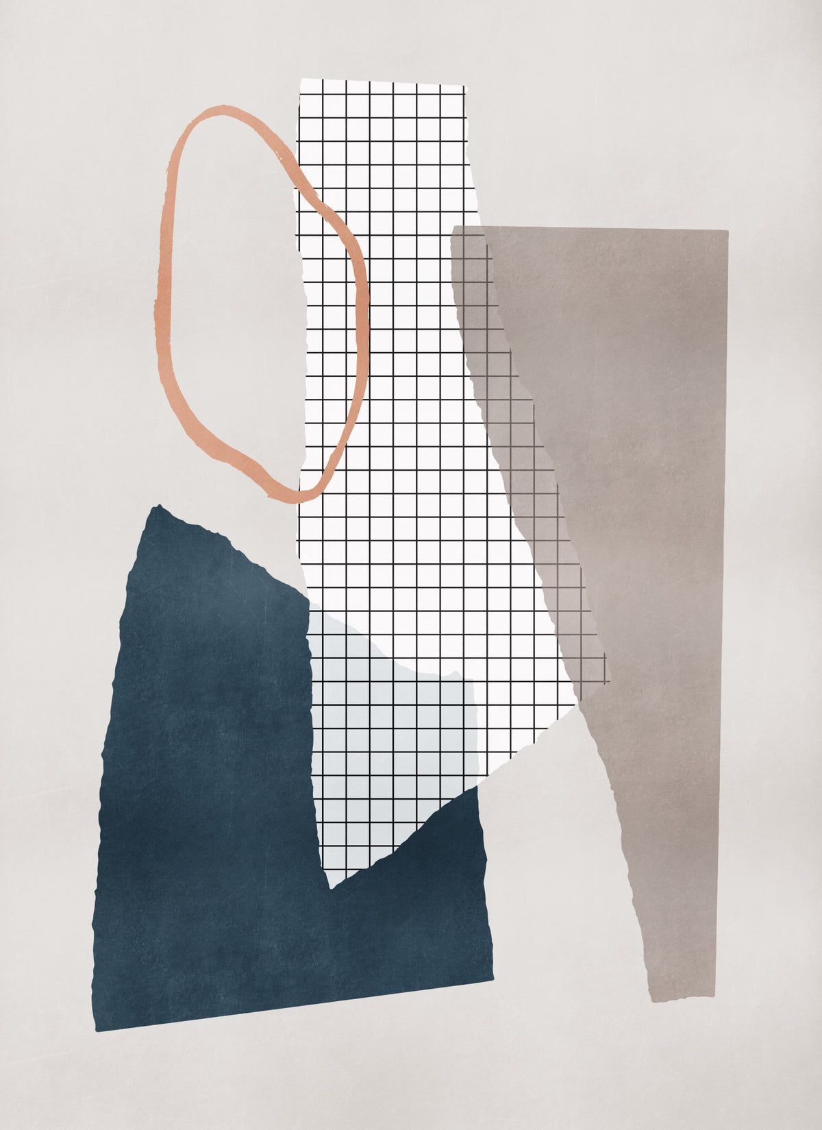 Pieces 18 Poster och Canvastavla