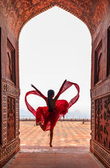 Taj Mahal's Heart Poster och Canvastavla