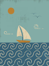 Boat Poster och Canvastavla