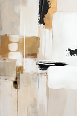 Abstract In Beige 3 Poster och Canvastavla