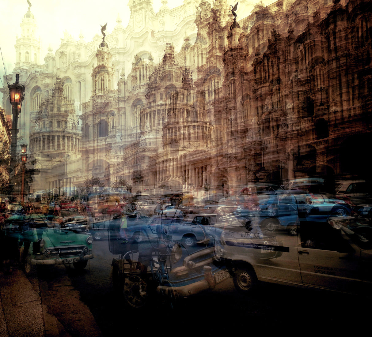 Rush hour - Gran Teatro de La Habana Poster och Canvastavla