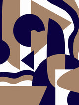 Geometrical Abstract Maximalist Poster och Canvastavla