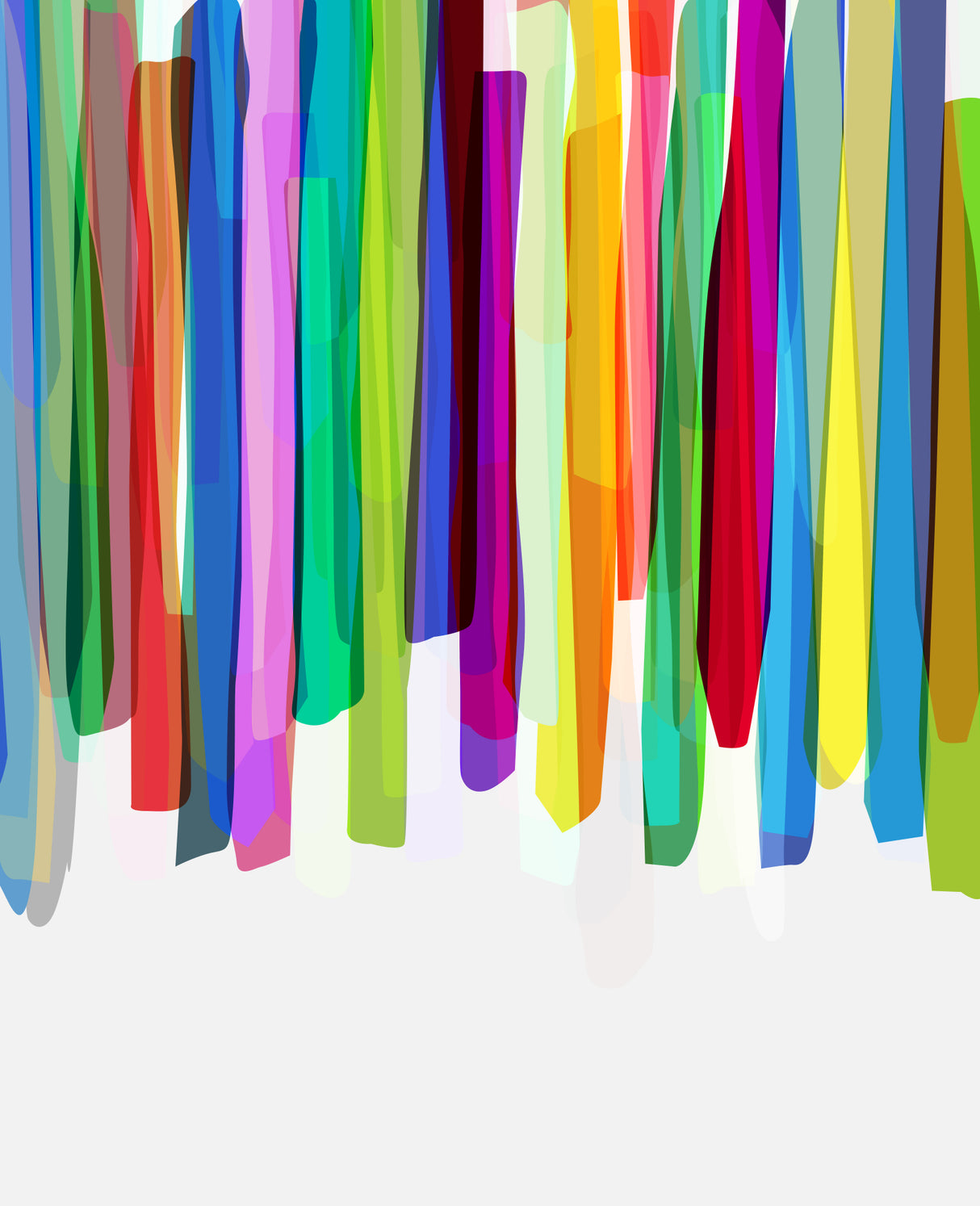 Colorful Stripes 2 Poster och Canvastavla