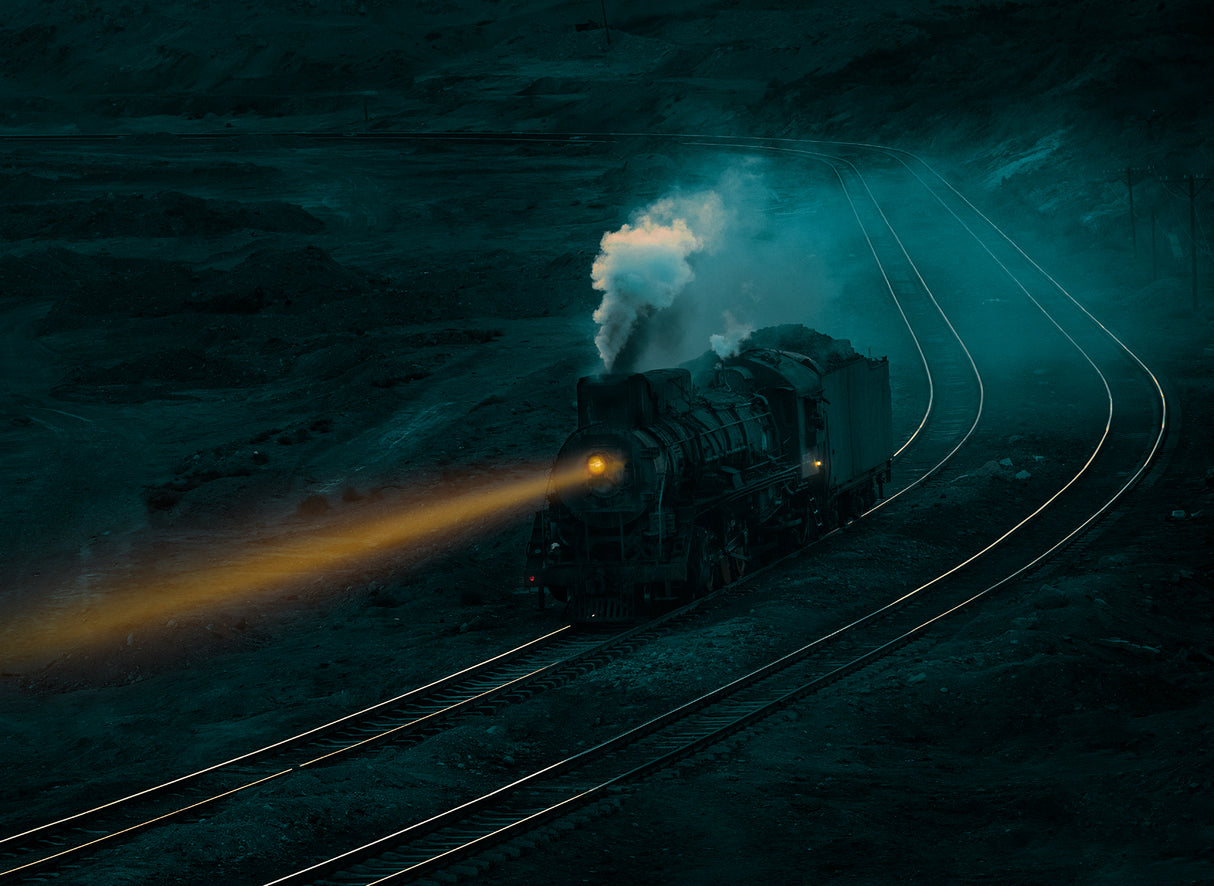 Late night train Poster och Canvastavla