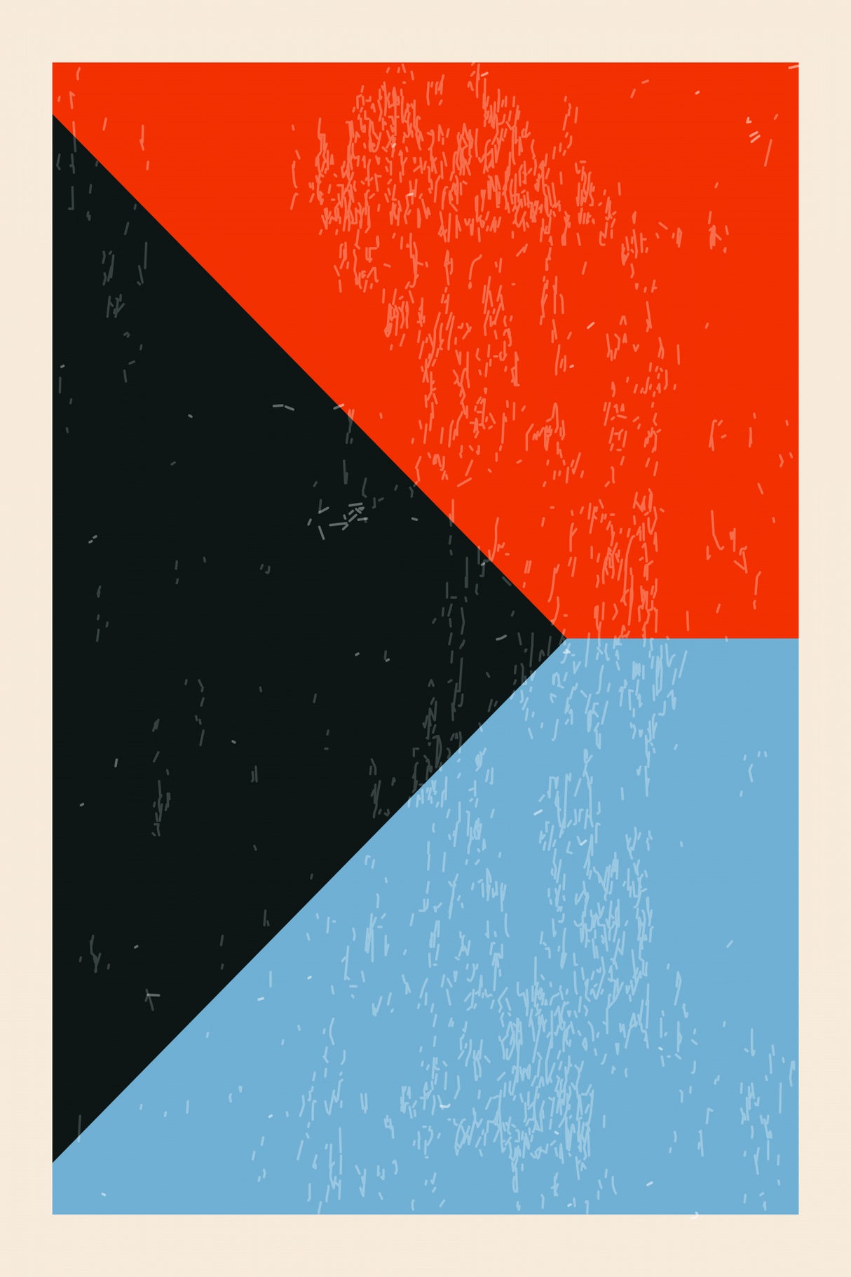Minimal Abstract Shapes Series #11 Poster och Canvastavla