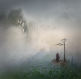 Follow the river to where it starts Poster och Canvastavla