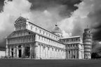 Cattedrale di Pisa Poster och Canvastavla