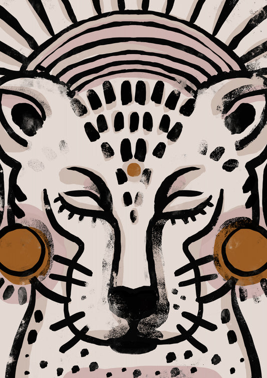 Tiger (Light Version) Poster och Canvastavla